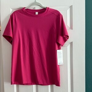 Lululemon Organic Cotton Pink T-Shirt